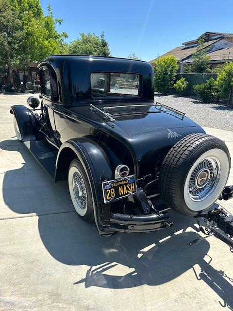 1928 Nash 2 dr coupe Special Six Rumble Seat-w/ trailer Lot 366A