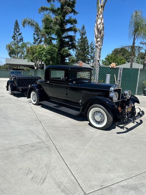 1928 Nash 2 dr coupe Special Six Rumble Seat-w/ trailer Lot 366A