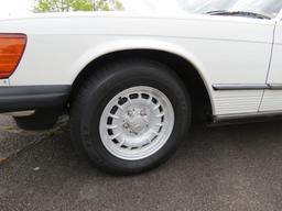 1984 Mercedes-Benz 380SL Convertible Coupe