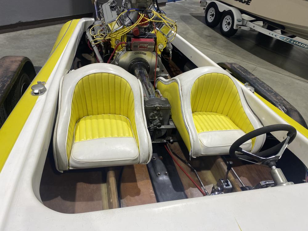 1976 Hondo Flat Bottom Speed Boat w/ trailer