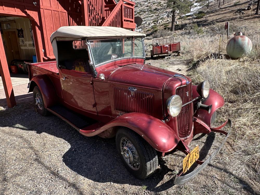 1934 Ford Open Top Pickup