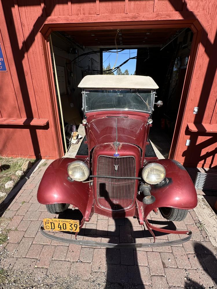 1934 Ford Open Top Pickup