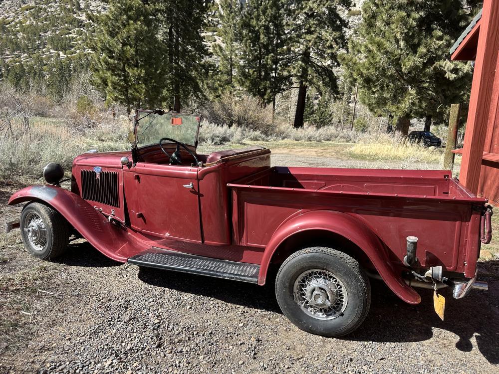 1934 Ford Open Top Pickup