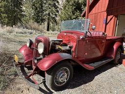 1934 Ford Open Top Pickup