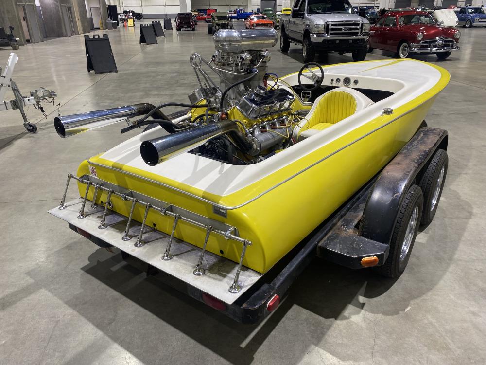 1976 Hondo Flat Bottom Speed Boat w/ trailer
