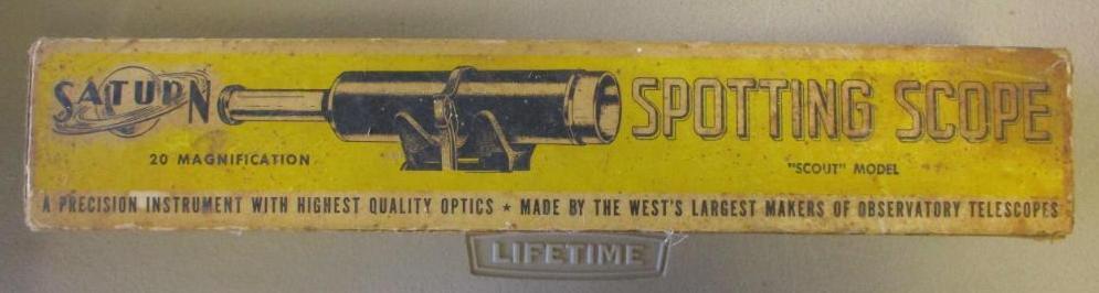 VINTAGE SATURN SPOTTING SCOPE