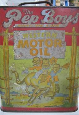 PEP BOYS MOTOR OIL CAN