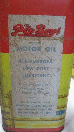 PEP BOYS MOTOR OIL CAN
