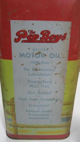 PEP BOYS MOTOR OIL CAN