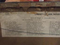 FRAMED PHOTOGRAGH LIBERTY CLASS 1917