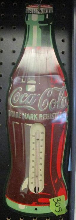 COCA-COLA ADVERTISING THERMOMETER