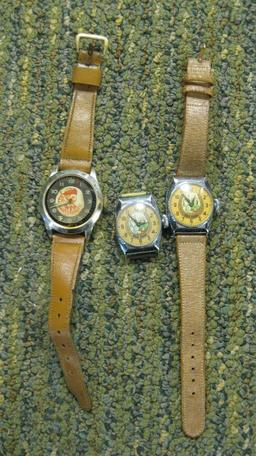 LOT OF 3 VINTAGE WATHCES