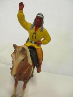 2 NATIVE AMERICANS AND HORSES