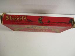 STEVENS VINTAGE SHERIFF TOY PISTOL