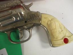 STEVENS VINTAGE SHERIFF TOY PISTOL