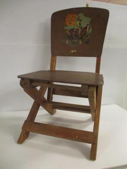 GENE AUTRY FLYING A RANCH CHAIR
