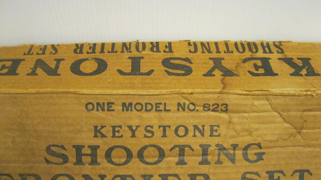 VINTAGE KEYSTONE SHOOTING FRONTIER SET