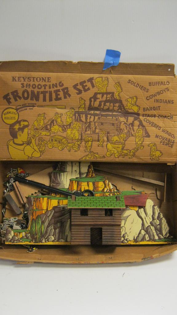 VINTAGE KEYSTONE SHOOTING FRONTIER SET