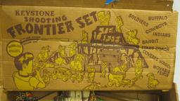VINTAGE KEYSTONE SHOOTING FRONTIER SET