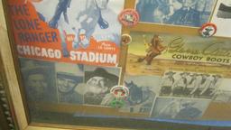 ASSORTED COLLECTABLE COWBOY ITEMS