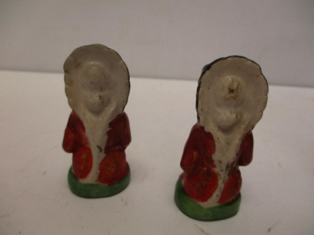 TOY DRUM AND SALT AND PEPPER SHAKERS
