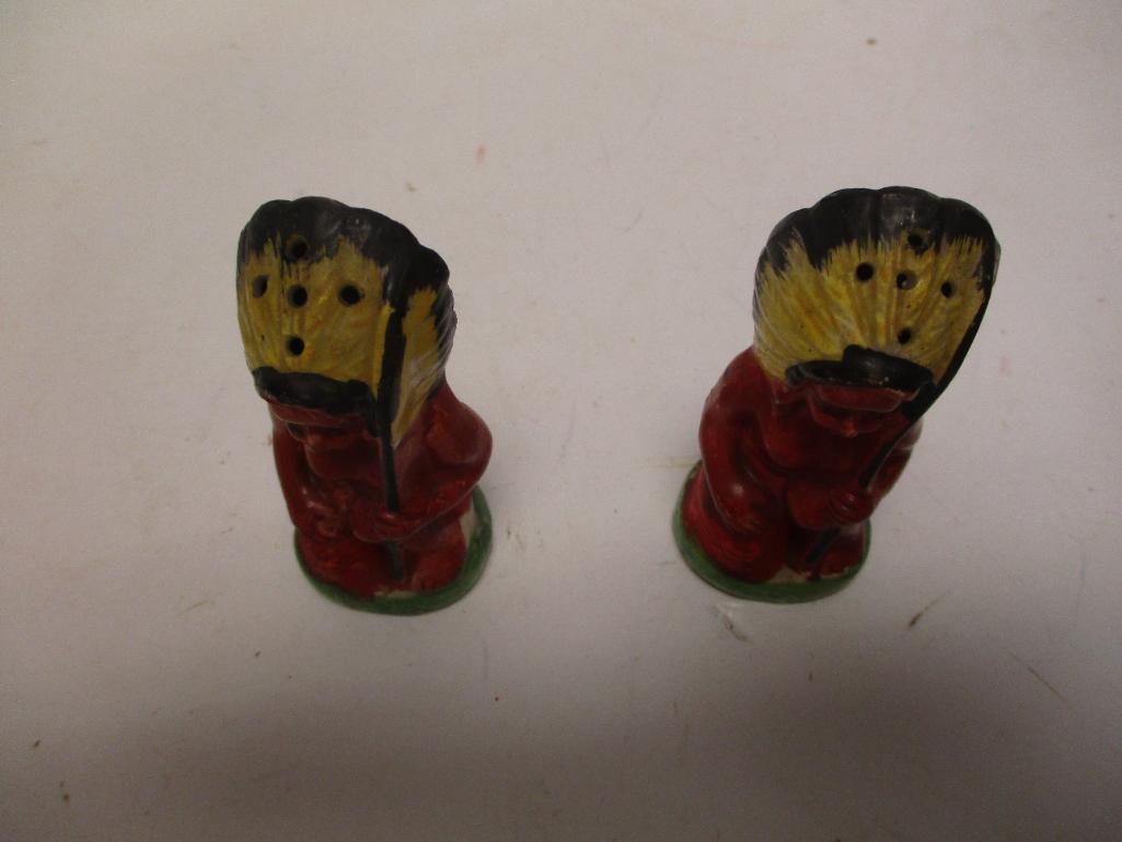 TOY DRUM AND SALT AND PEPPER SHAKERS