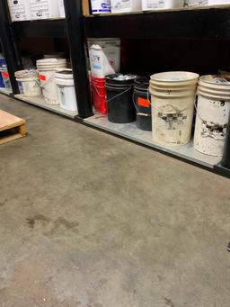 Lot of 20 Buckets of Roofing Fastener Hardware Bond Plates