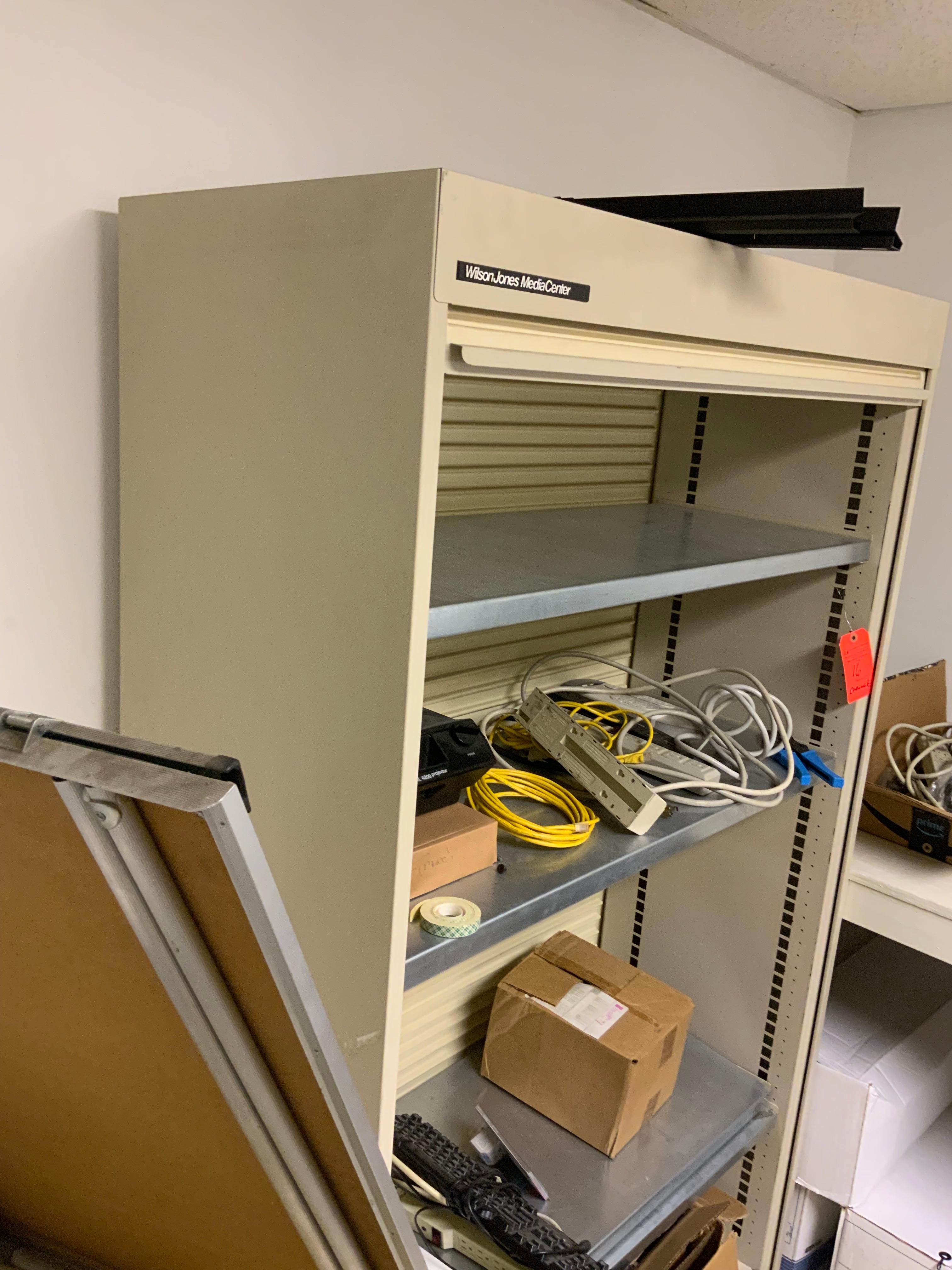 Wilson Jones Media Center Cabinet Office #6