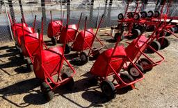 Lot of 9 Wheelbarrows