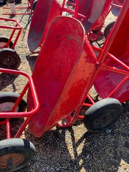 Lot of 9 Wheelbarrows