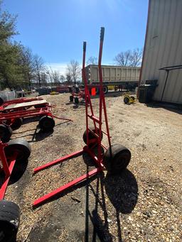 Lot of 2 Manual Fork Dolly Hand Trucks