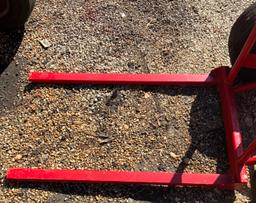 Lot of 2 Manual Fork Dolly Hand Trucks