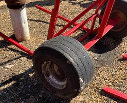 Lot of 2 Manual Fork Dolly Hand Trucks
