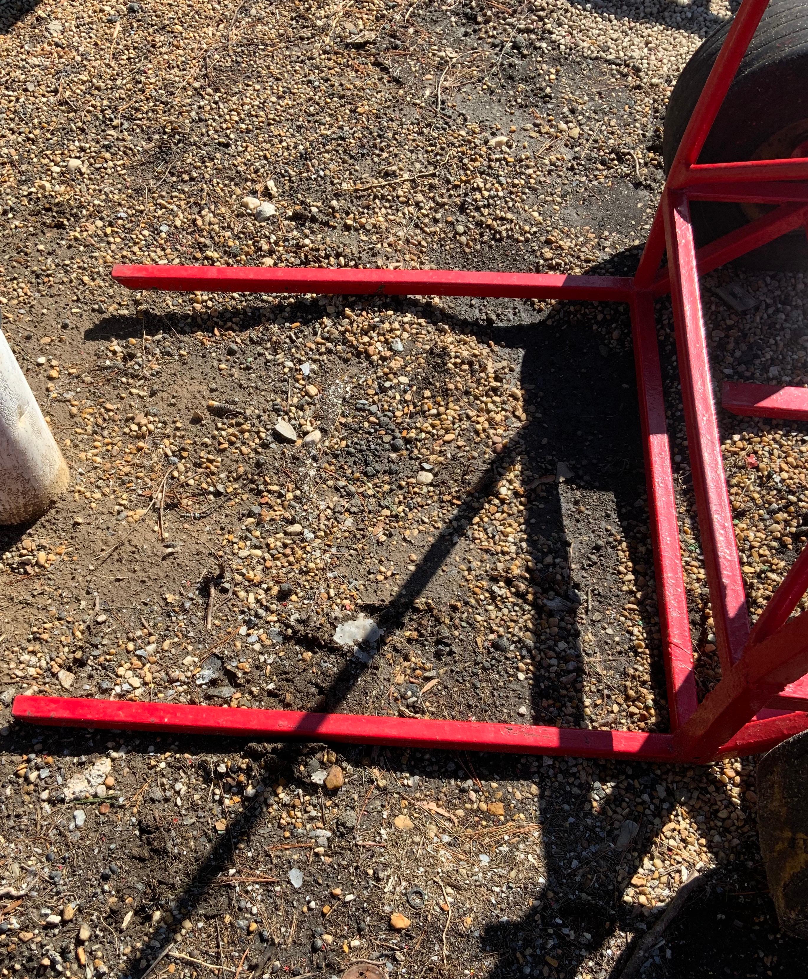 Lot of 2 Manual Fork Dolly Hand Trucks