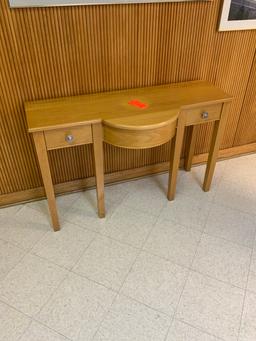 Wooden 2-Drawer Table (48 x 20 x 30)