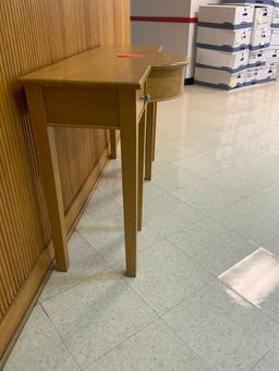 Wooden 2-Drawer Table (48 x 20 x 30)