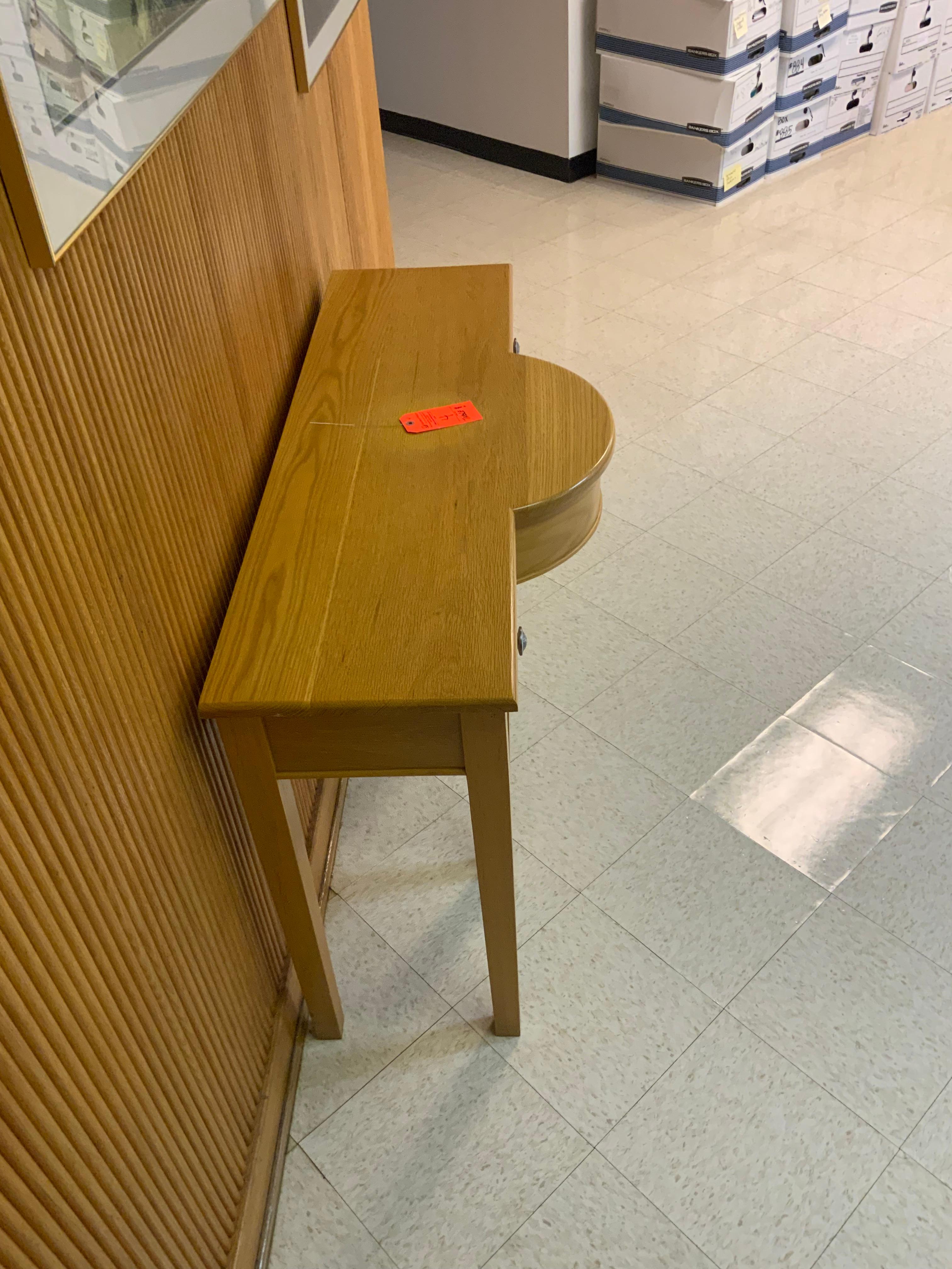 Wooden 2-Drawer Table (48 x 20 x 30)