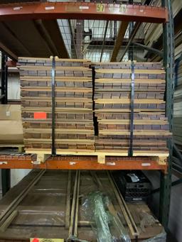 Large Pallet of Advantage Ipe Lumber Exotic Decking Wood Deck 70 Tiles 24” x 24”