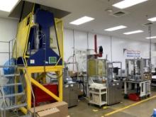 Prosys LVF-MT-12 5:1 Turnkey Filling Machine W/ Quadrel Enonoline Labeler, Conveyor, & 4 Barrels