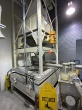 Metalfab Inc Bulk Bag Unloader W/ Acrison Weight-loss-differential Weigh Feeder