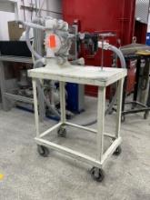 Wilden 2" Poly Pump W/ Cart & Attachments