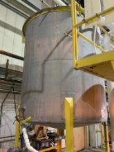 Perma-san Permanently Sanitary 1000 Gal Ovc Stainless Steel Tank