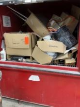 Contents Of Fire Cabinet - Miscellaneous Lot Of Parts And Valve Accessories Tubing Clamps Seals E...