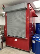 Denios Flammable Storage Cabinet Fire Suppression System W/ Rolling Fire Door