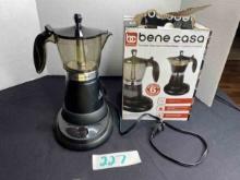 BENE CASA PORTABLE ESPRESSO COFFEE MAKER