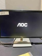 AOC LCD I247 Monitor 23.6" Md 236Lm 00023 1920 X 1080 Pix