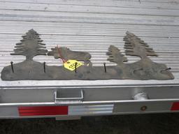 Moose & Tree Wall Plaque