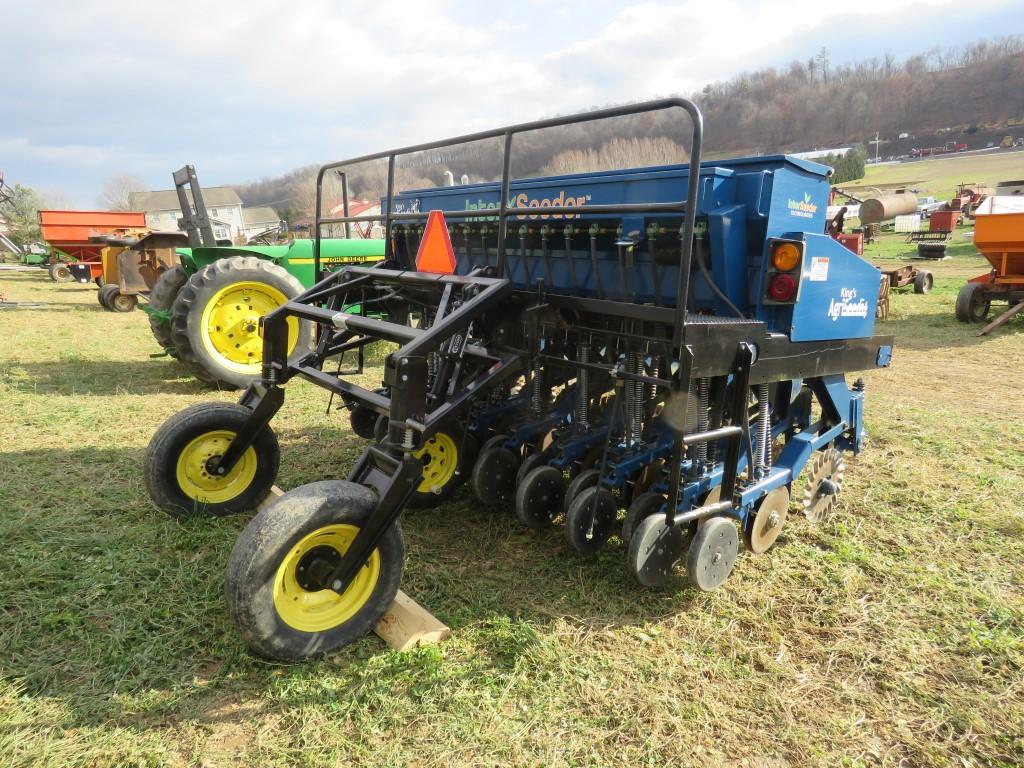 Kings Agri Seed 10ft Inter Seeder No Till Drill w/Grass Seeder