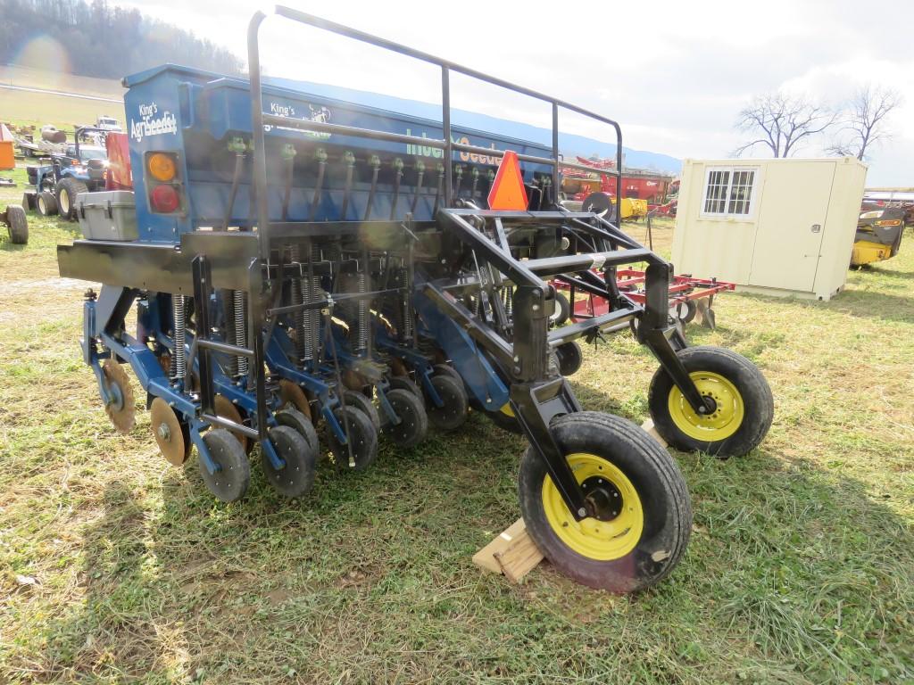 Kings Agri Seed 10ft Inter Seeder No Till Drill w/Grass Seeder