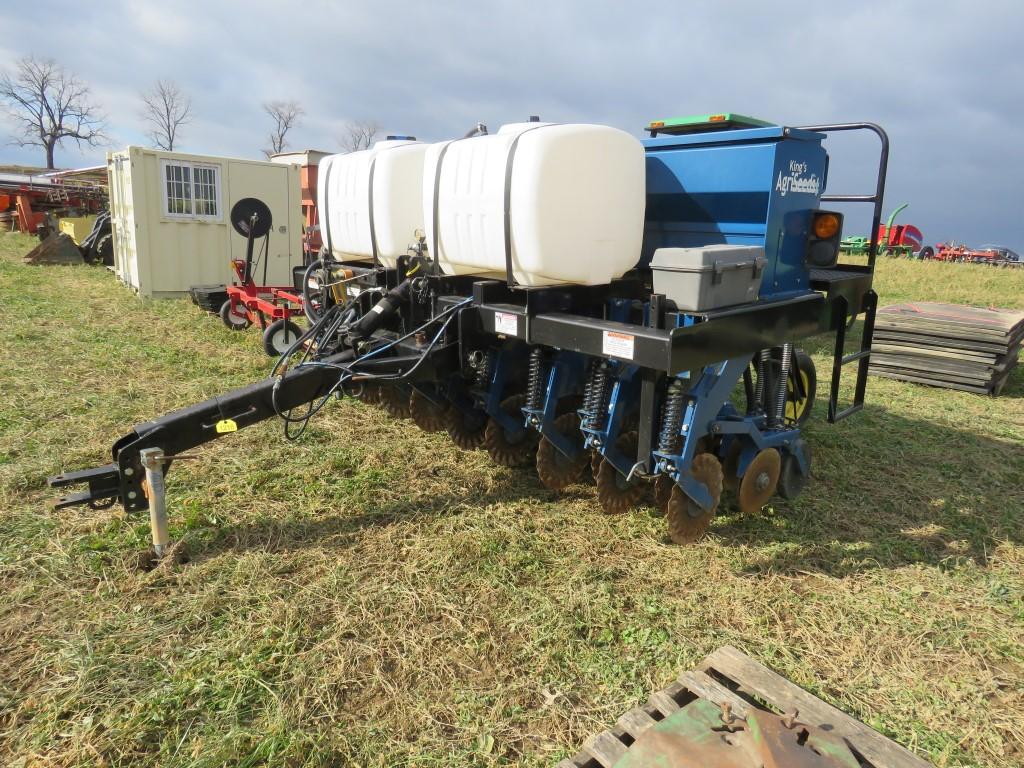 Kings Agri Seed 10ft Inter Seeder No Till Drill w/Grass Seeder
